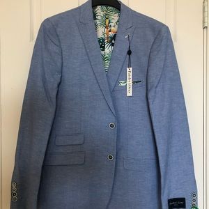 Paisley & Gray Light Blue Suit Jacket